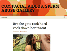 Tablet Screenshot of faceabused.com